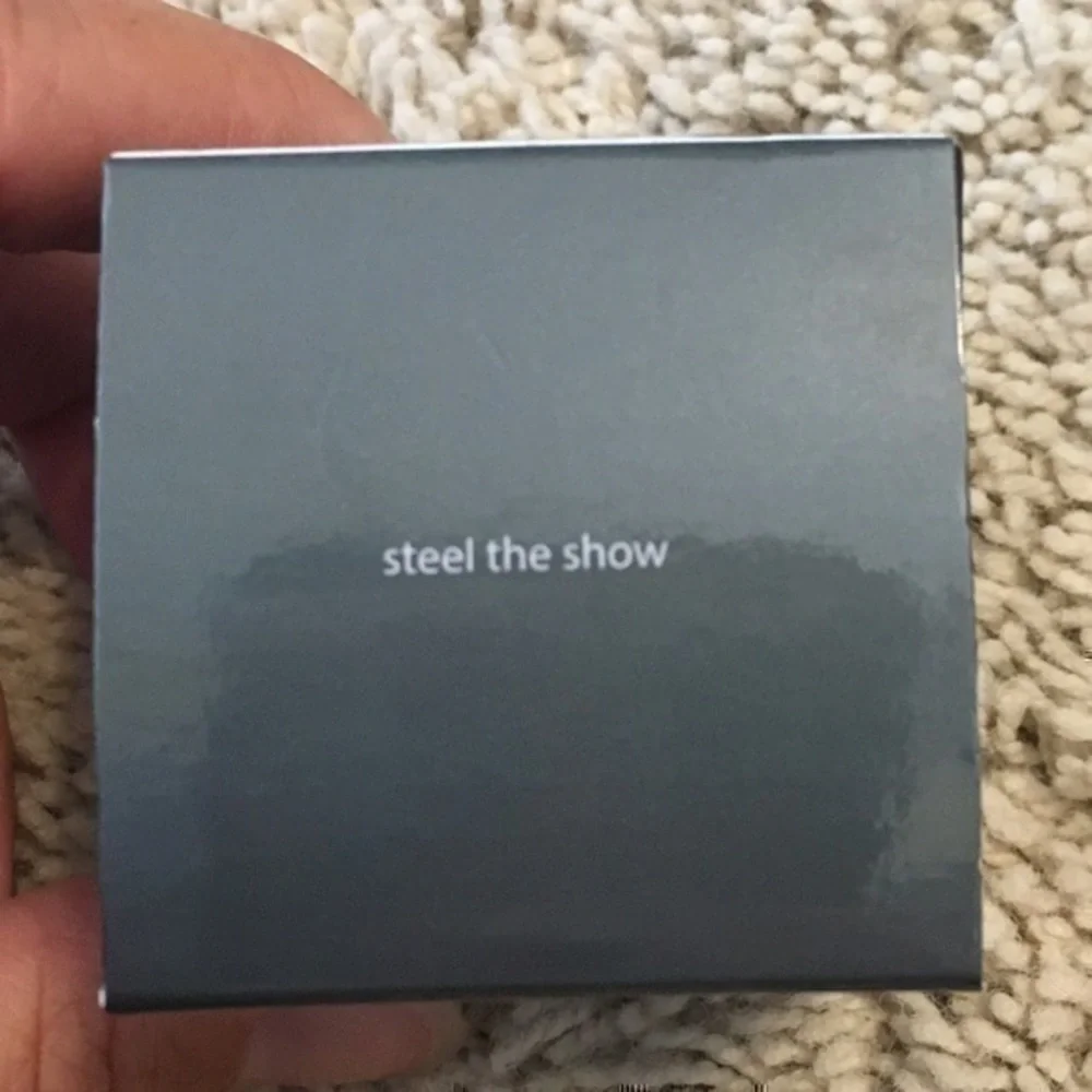 Tarte Chrome Paint Shadow Pot Steel the Show